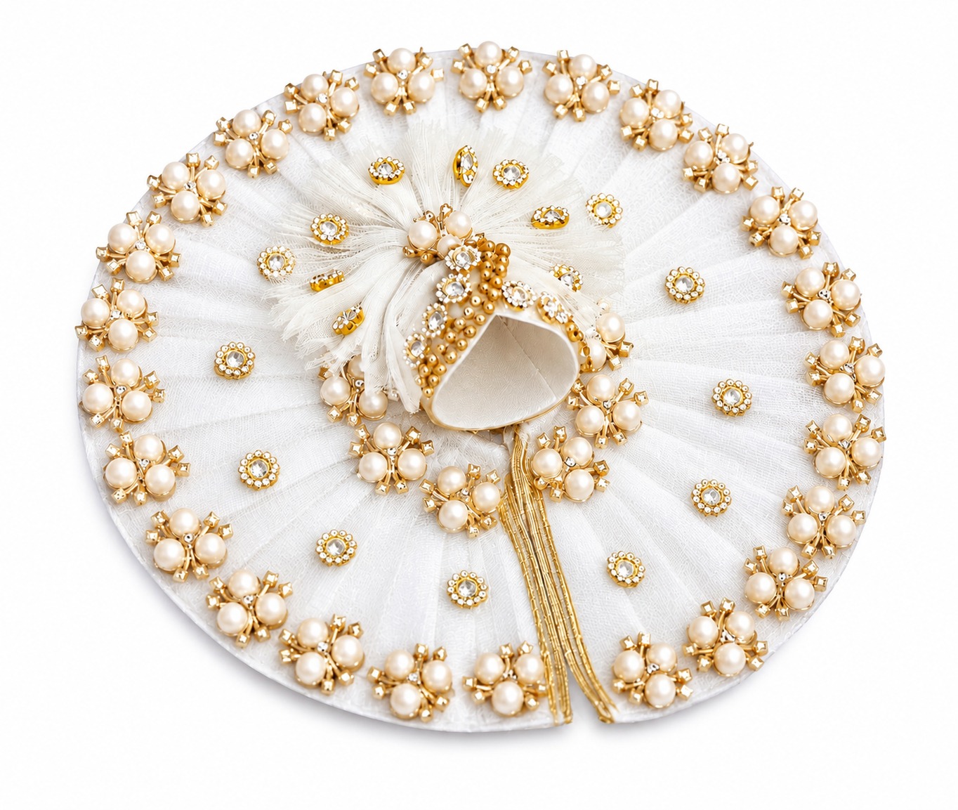 Laddu Gopal Poshak White